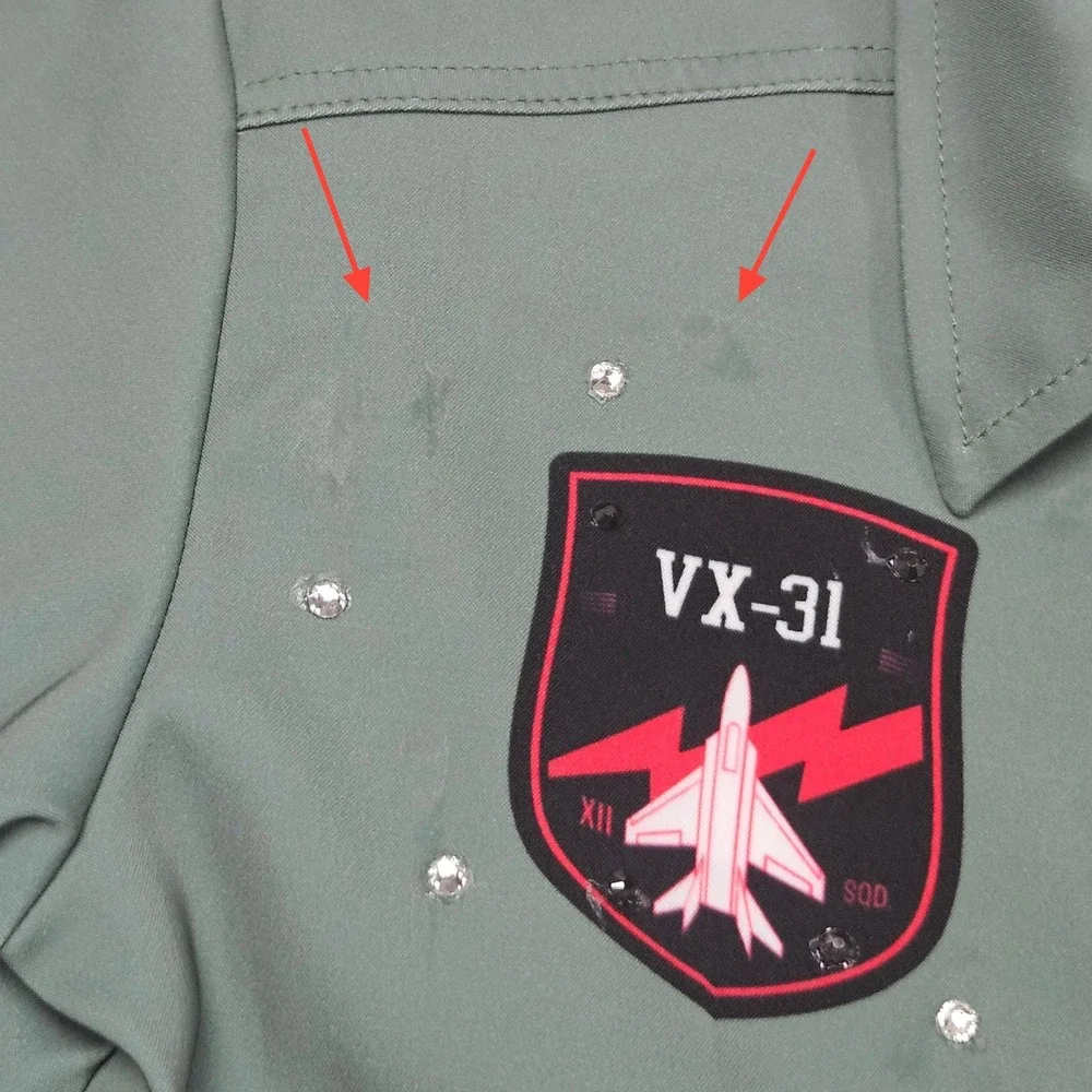 Top Gun Maverick Air Force‎ Flight Jumpsuit Costume Youth 10C Dance Stage
